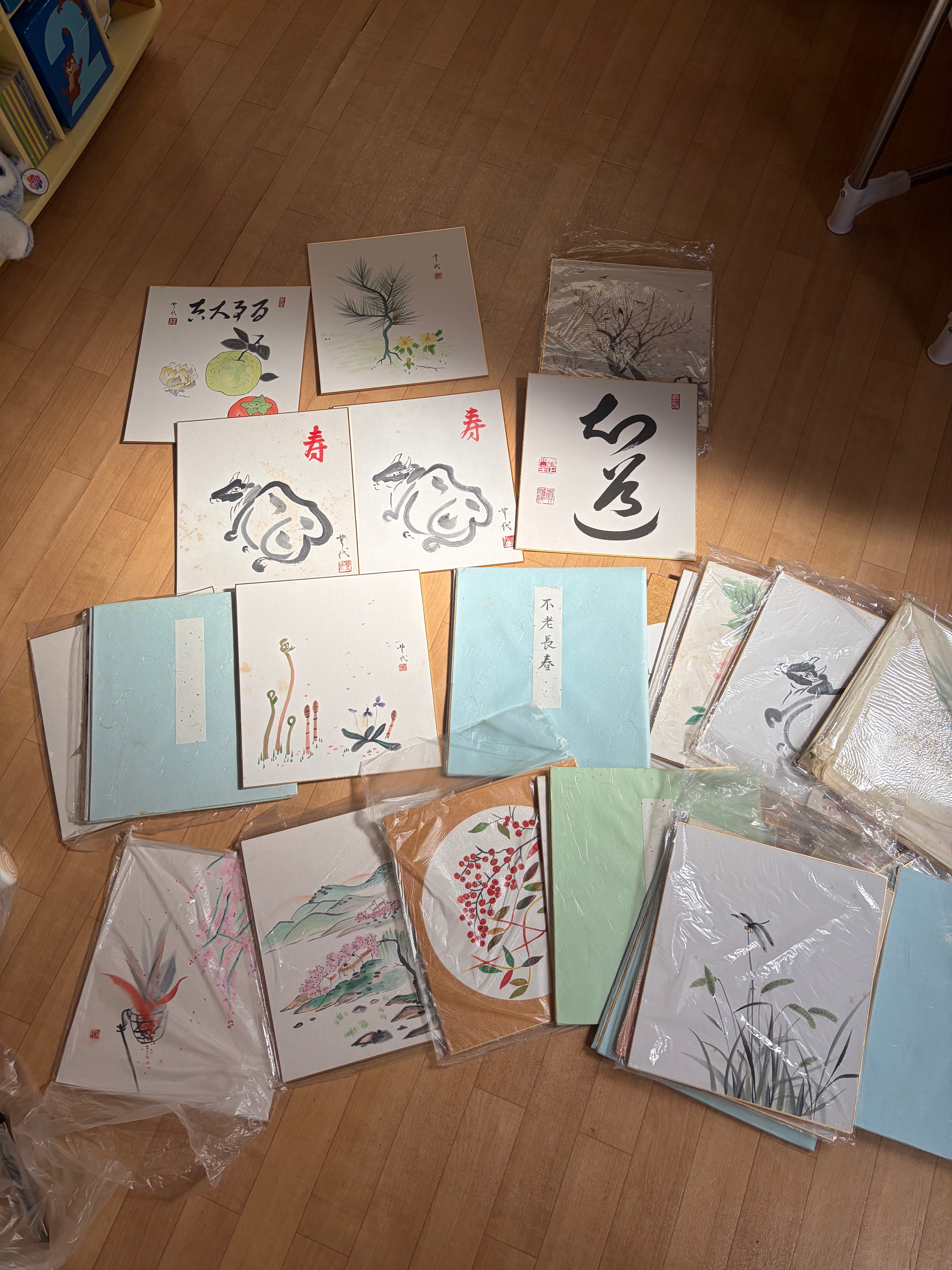 Zen Brush Originals – Japanese Shikishi