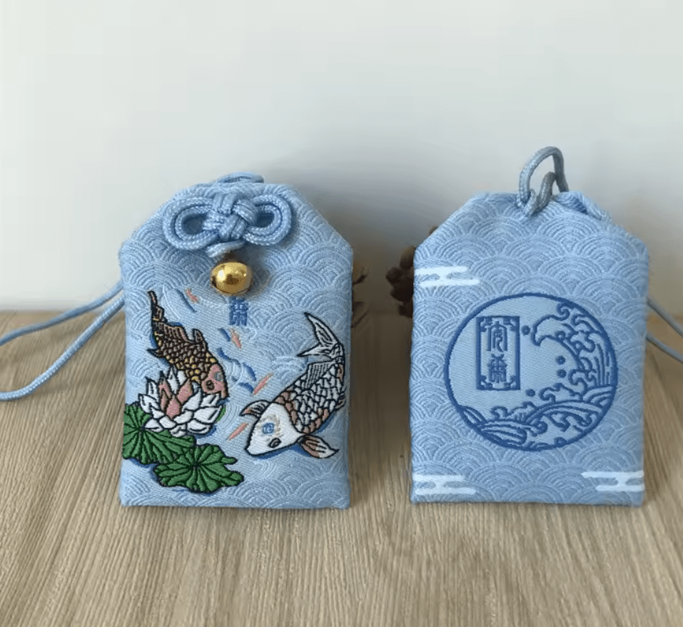 Koi Fish Omamori Charm - Omamori World LLC
