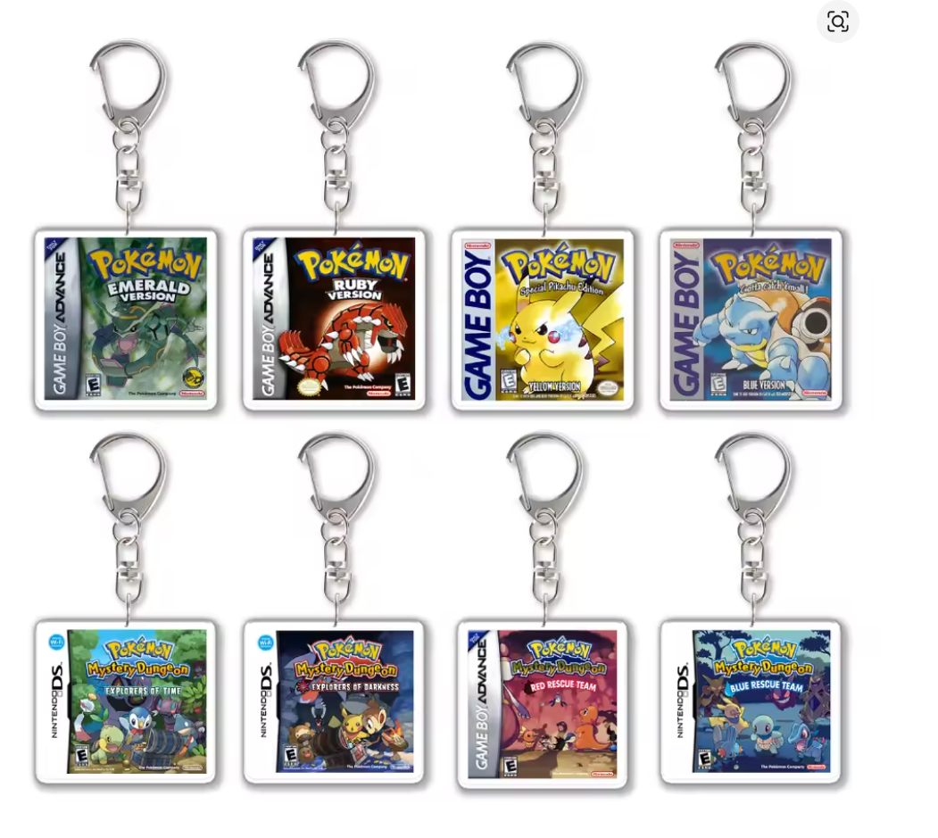 Mini Retro Cartridge Keychains - Omamori World LLC